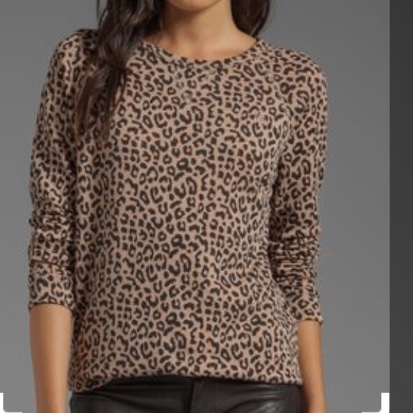 Obey propaganda. Leopard print sweatshirt. Size L