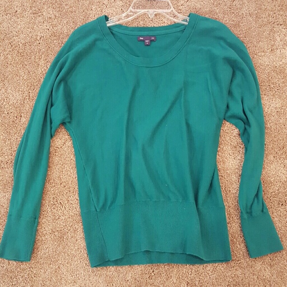 Emerald green GAP sweater
