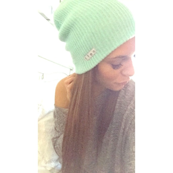 Light Teal Green/Blue Neff Beanie