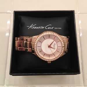 Rose gold watch