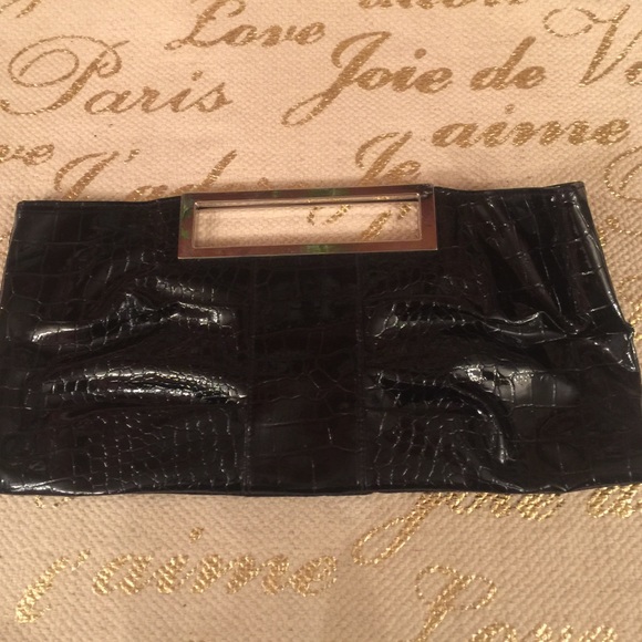 Giannini Faux Croc Clutch