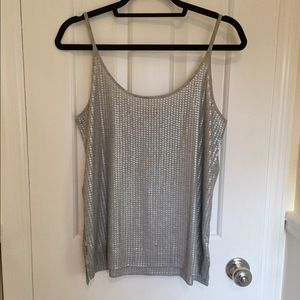 Vince Sequin Tank