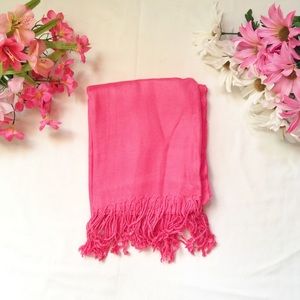 Light pink Shawl or pashmina hijab