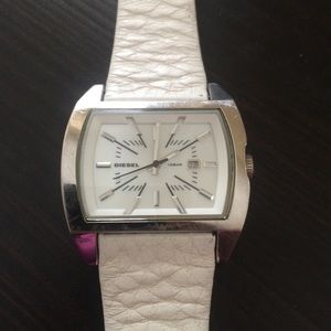 Diesel mother-of-pearl face watch