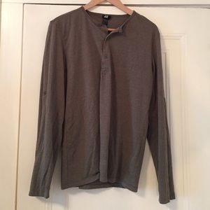Army Green H&M Henley