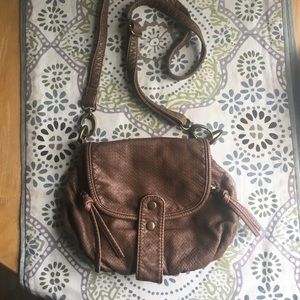Small Brown Cross-body Purse