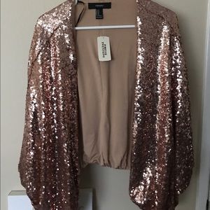 Sequin jacket