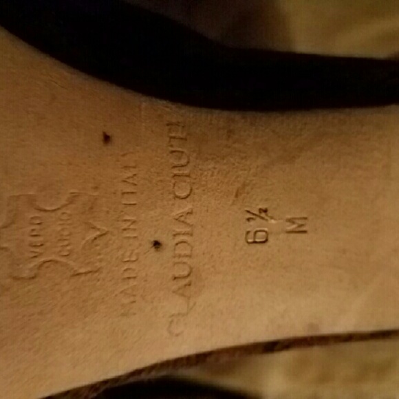 Suede Paisley print brown boots - Picture 2 of 4