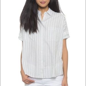 Madewell Stripe Button Up