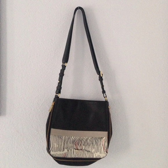 Fossil crossbody zebra bag