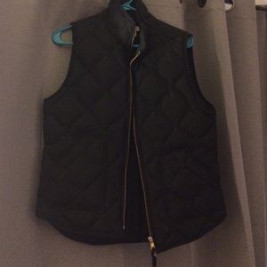 Black JCREW vest