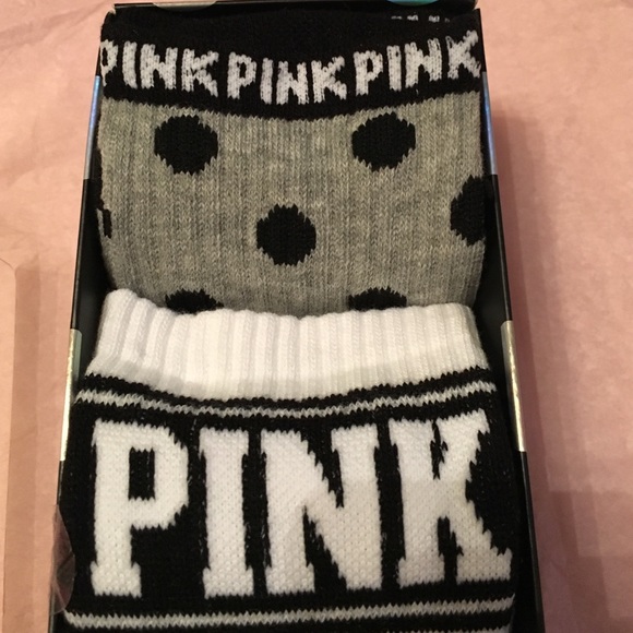 PINK Victoria's Secret Accessories - 🆕SOLD OUT in STORE👣Pink VS 3 Box Set👣