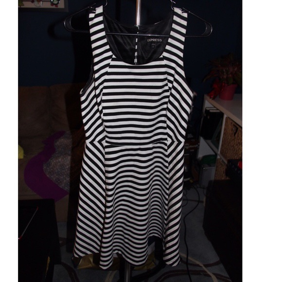 Express fit and flare dress