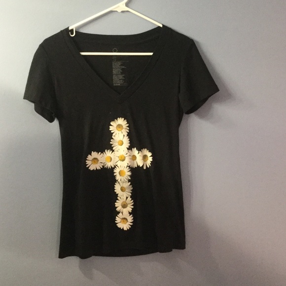 Black V neck