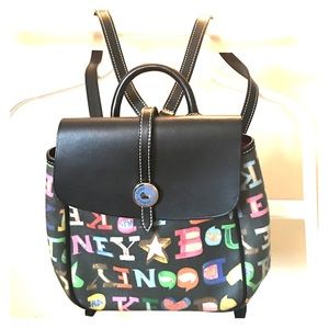 Dooney & Bourke Leather Backpack Purse