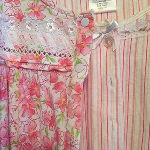 Celestial Dreams flannel gown and robe set