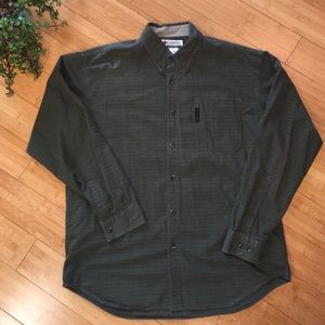 COLUMBIA Men's Button Down Flannel Shirt