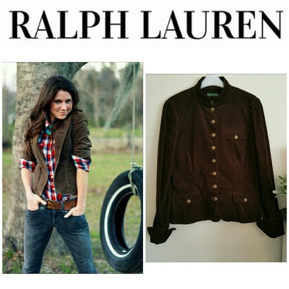 Ralph Lauren Jackets & Blazers - SALE!  Ralph Lauren Corduroy Jacket