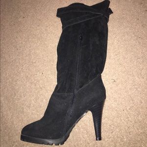 High heel high boots