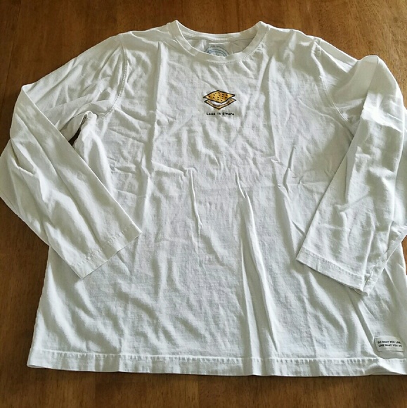 Life is good Women's long sleeve shirt size XL