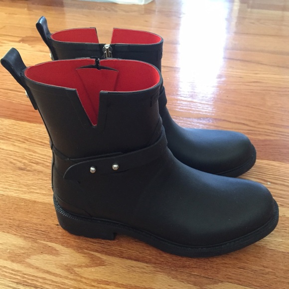 Rag & Bone Moto Rain Boots