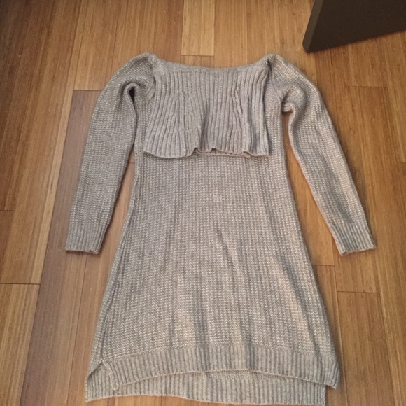 Whbm sweater dress