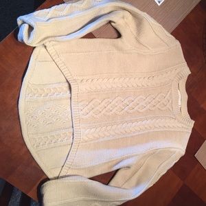 Crop sweater