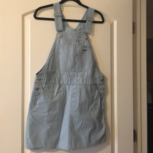 MADE ME Blue Denim Overall Dress