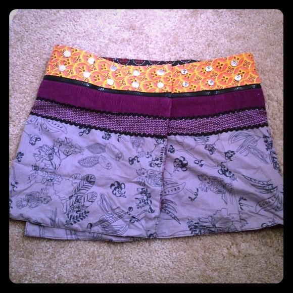 Festival wrap skirt, reversible ORIGINAL