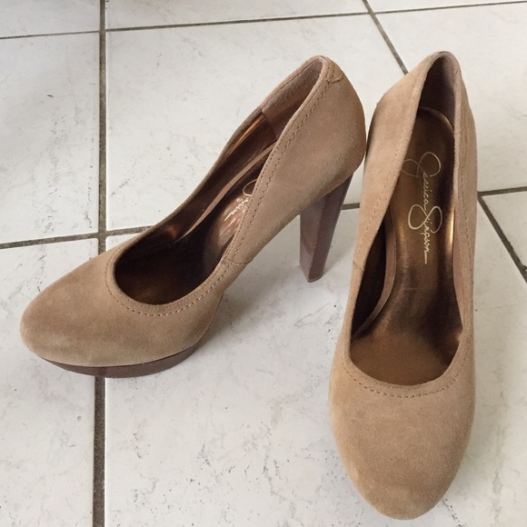 Jessica Simpson Suede heels