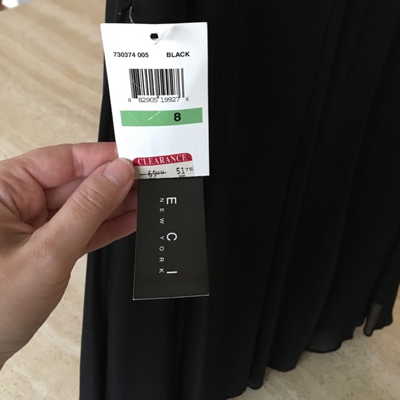 nWT black dressy skirt - Picture 2 of 4