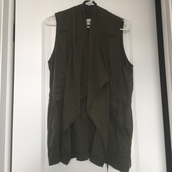 army green vest!