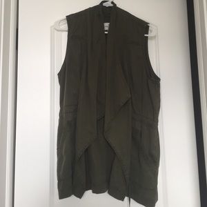 army green vest!