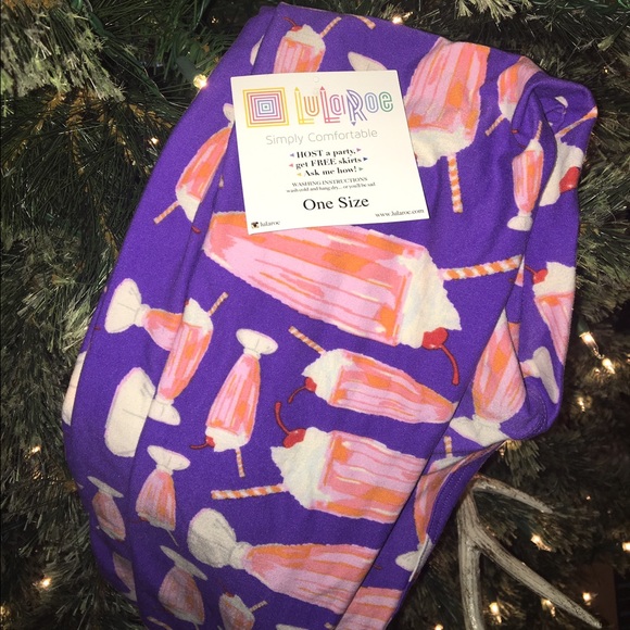 Lularoe OS milkshake leggings