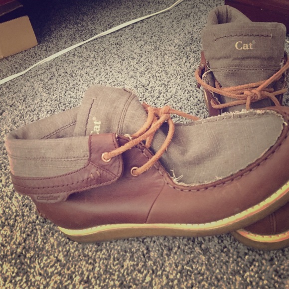 Adorable! Caterpillar brand shoes!