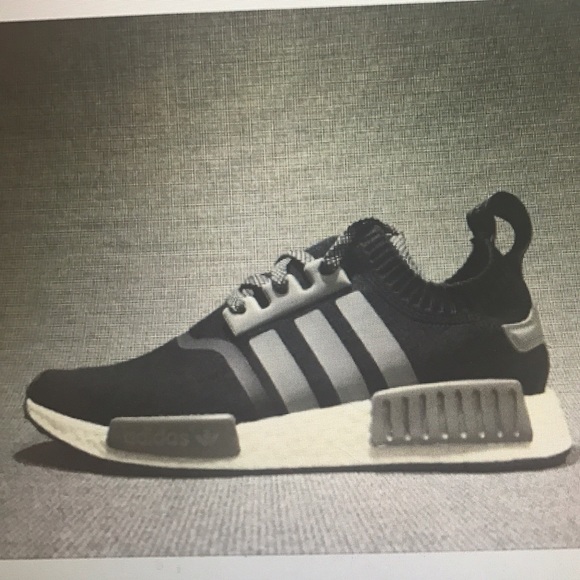 Nmd black and grey
