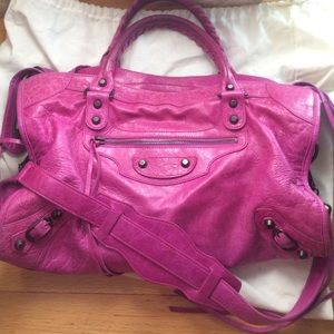 Authentic Balenciaga city satchel bag