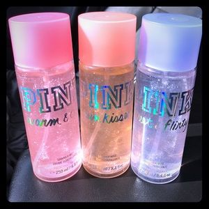 Victoria's Secret Pink glitter body spray!