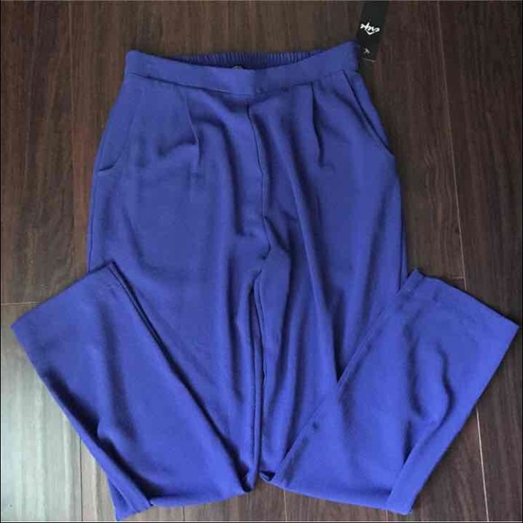 AA royal blue crepe pants