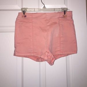 High waisted shorts