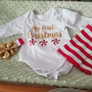 Onesie headband and leg warmers