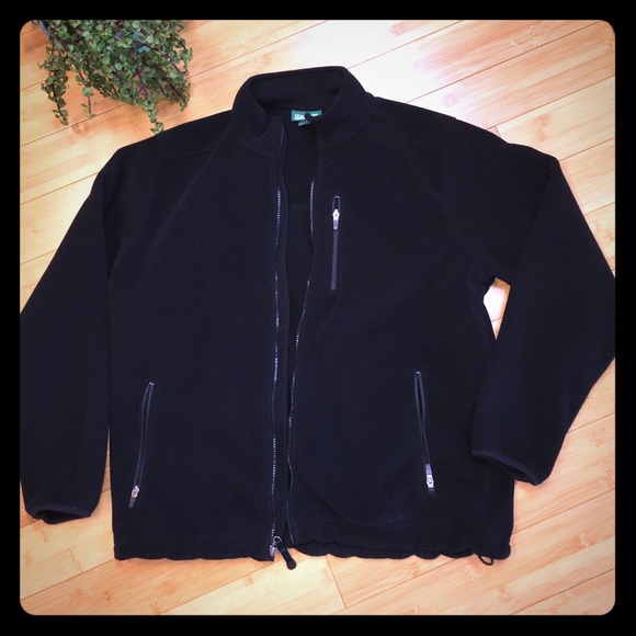 LL BEAN Men's Polartech Fleece Zip Up Jacket