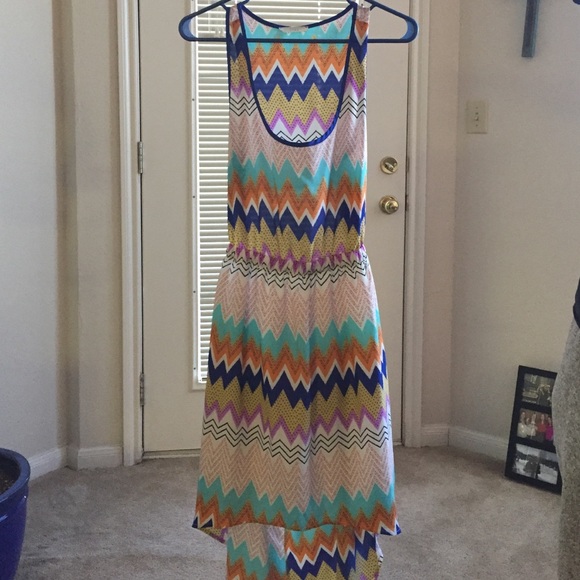 Chevron summer dress