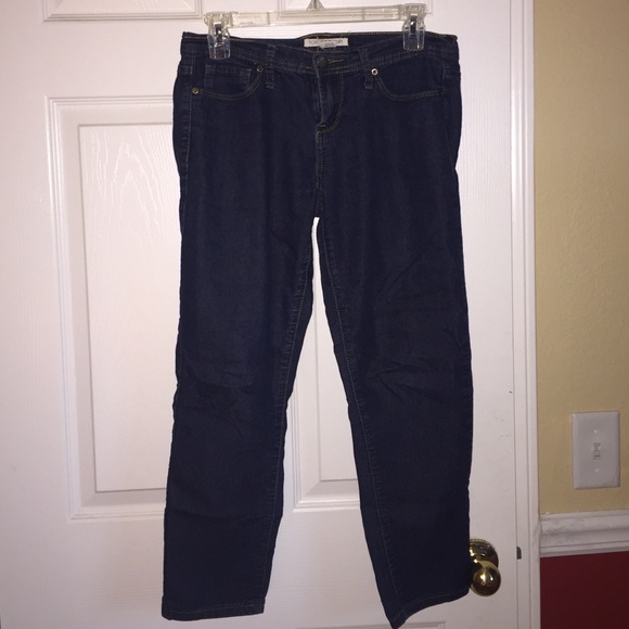Denim capris