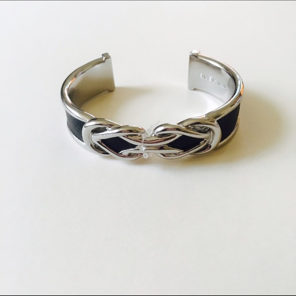 BCBGMAXAZRIA Baroque-Style Cuff in Black - Picture 1 of 2