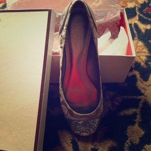 Coach Sequin ballet flats