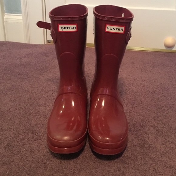 Hunter rain boots