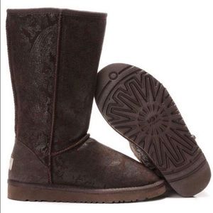 Paisley Print Ugg Boots