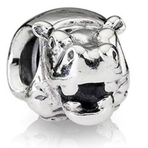 Pandora Hippopotamus Charm