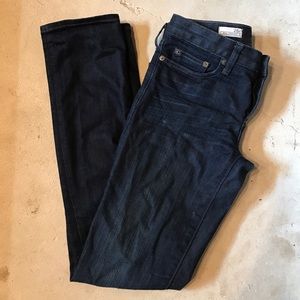 GAP real straight dark wash jeans